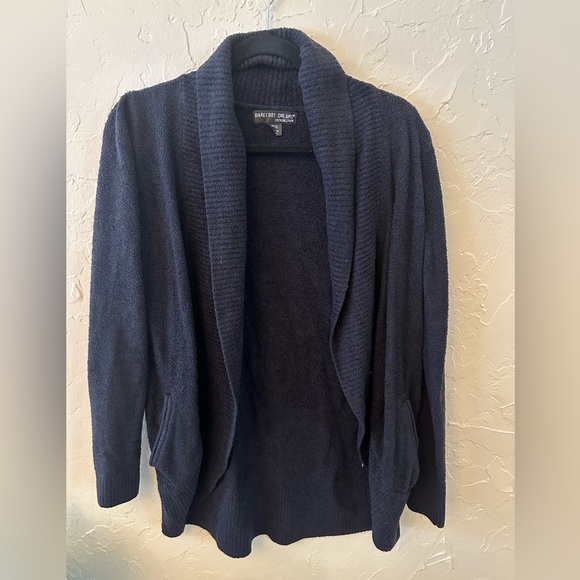 Barefoot Dreams Sweaters - BAREFOOT DREAMS Cozy Chic lite black shrug. Size XS/Small